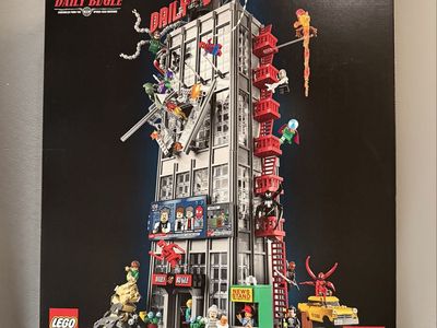 LEGO Daily Bugle 76178 Spider-Man Marvel Set - 3772 Pieces, New Sealed Box