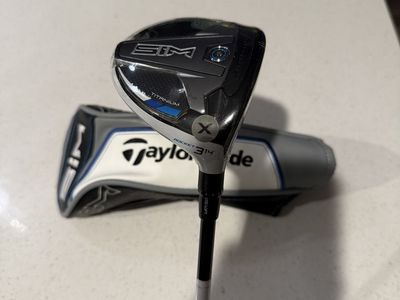 TaylorMade SIM Titanium FW, 3 Wood Rocket, X-Stiff, Brand New