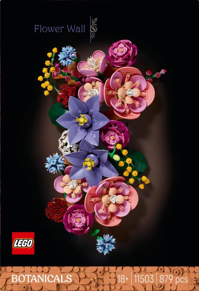 Lego Botanicals Flower Wall