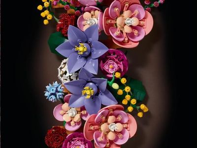 Lego Botanicals Flower Wall