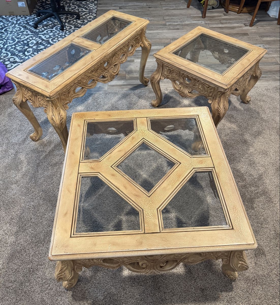 Elegant Coffee Table Set