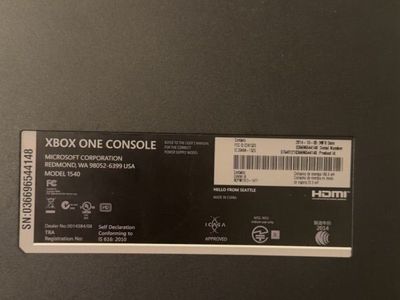 Xbox One Console
