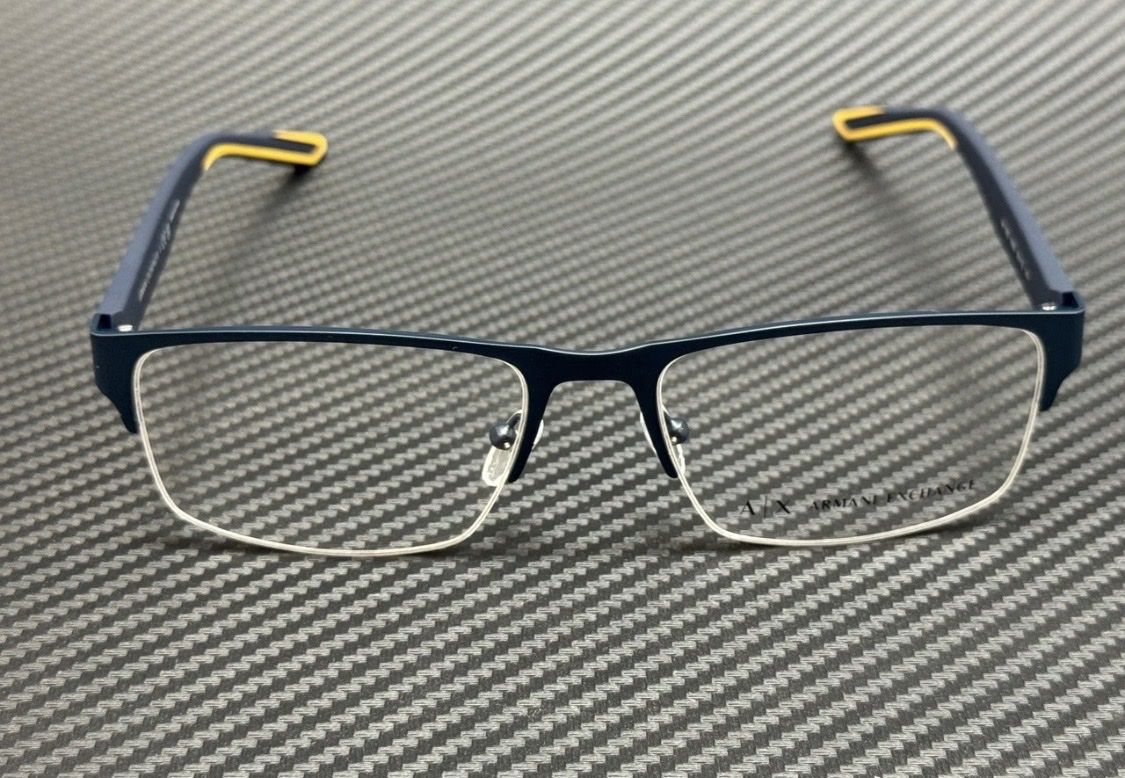 ARMANI EXCHANGE AX1068 6099 Matte Blue Men's 56 mm Eyeglasses