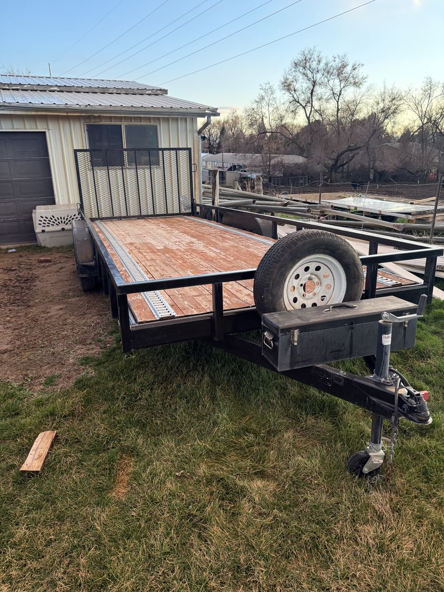 2017 7x20 Flatbed