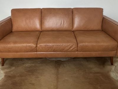 Leather Natuzzi Sofa