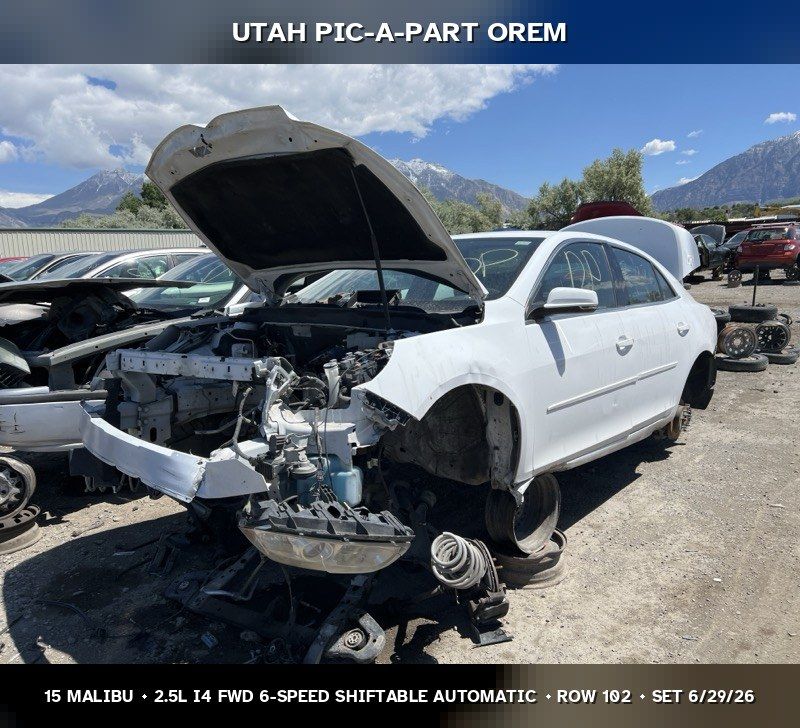 2015 Chevrolet Malibu Parts - UTPAP Orem
