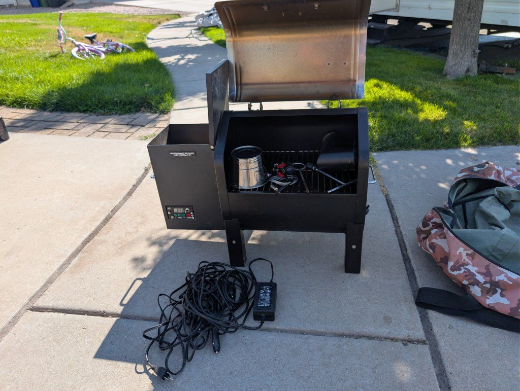 GMG Trek BBQ Smoker Portable Camping Tailgate with Digital Temp Control & Wi-Fi
