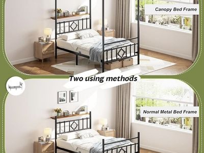Twin bed frame