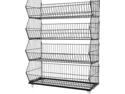 NEW - wire basket shelving