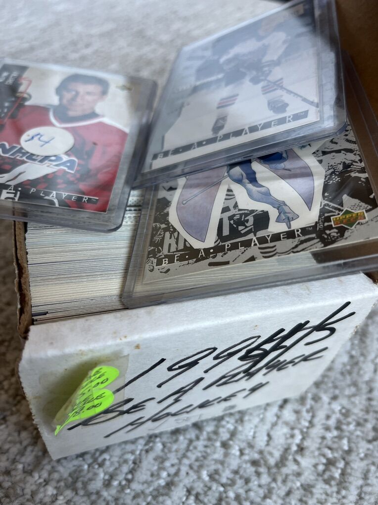 1995 Be A Player Hockey 180 Set Gretzky Card