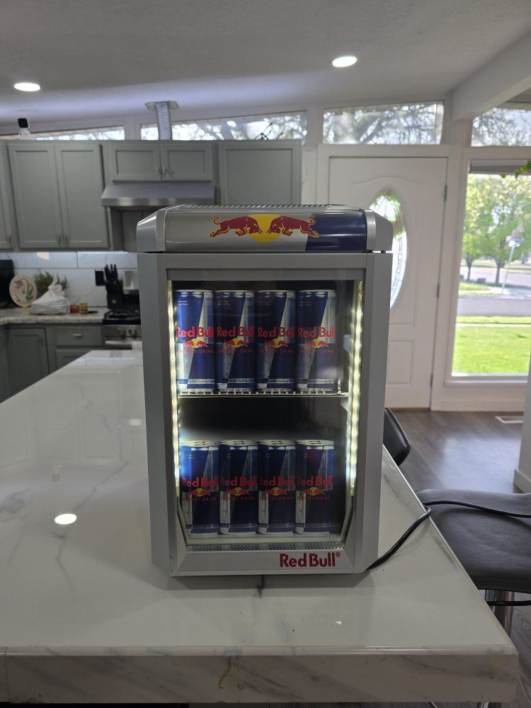 Red Bull Mini fridge