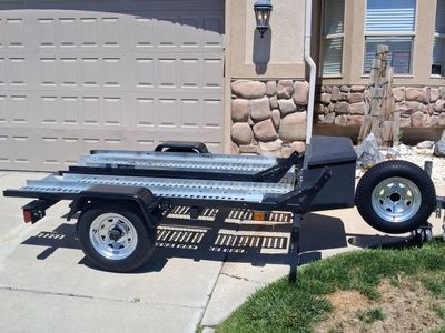 Motorcycle trailer 3 place