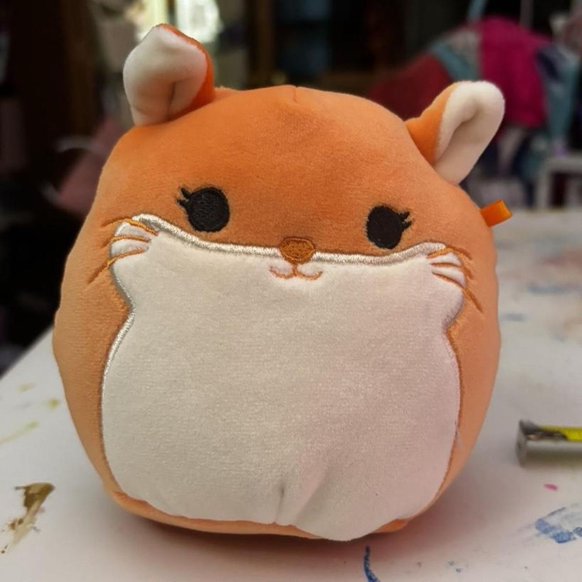 Squishmallows Chinchilla Orange Plush Stuffed Animal Toy 5 Inch