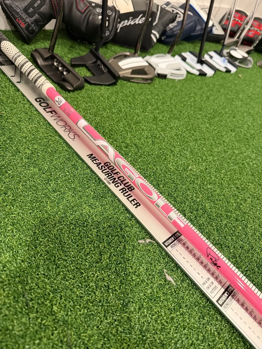 LA Golf Paige Spiranac Pink 56G Stiff Driver Shaft Callaway Adapter 43.8"
