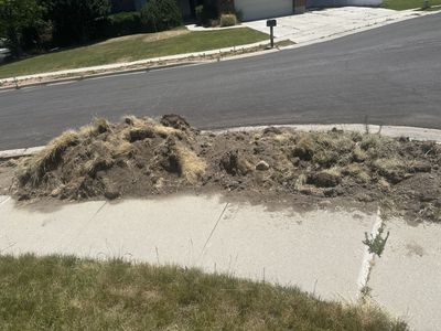 Free Fill Dirt with Grass and Rock Mix - Perfect for Landscaping & Garden Projects
