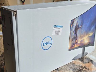 Dell 32" curved monitor 1440p
