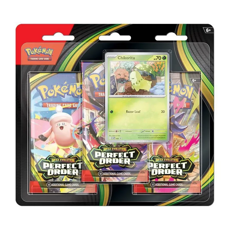 Pokémon TCG Perfect Order 3-Pack Booster Blister - Sealed