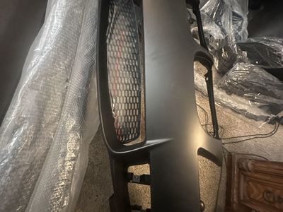 Aftermarket BMW E39 2008-2009 Front Bumper Cover with Grille Inserts and body kit