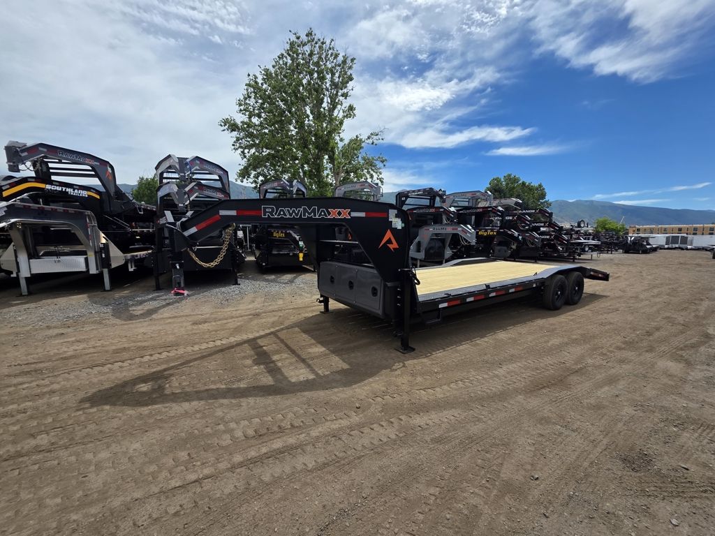 2026 RawMaxx 24' Gooseneck LDX 14K with Drive-Over