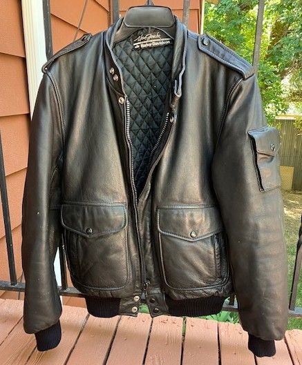 Woman's Leather Motorcyle Jacket