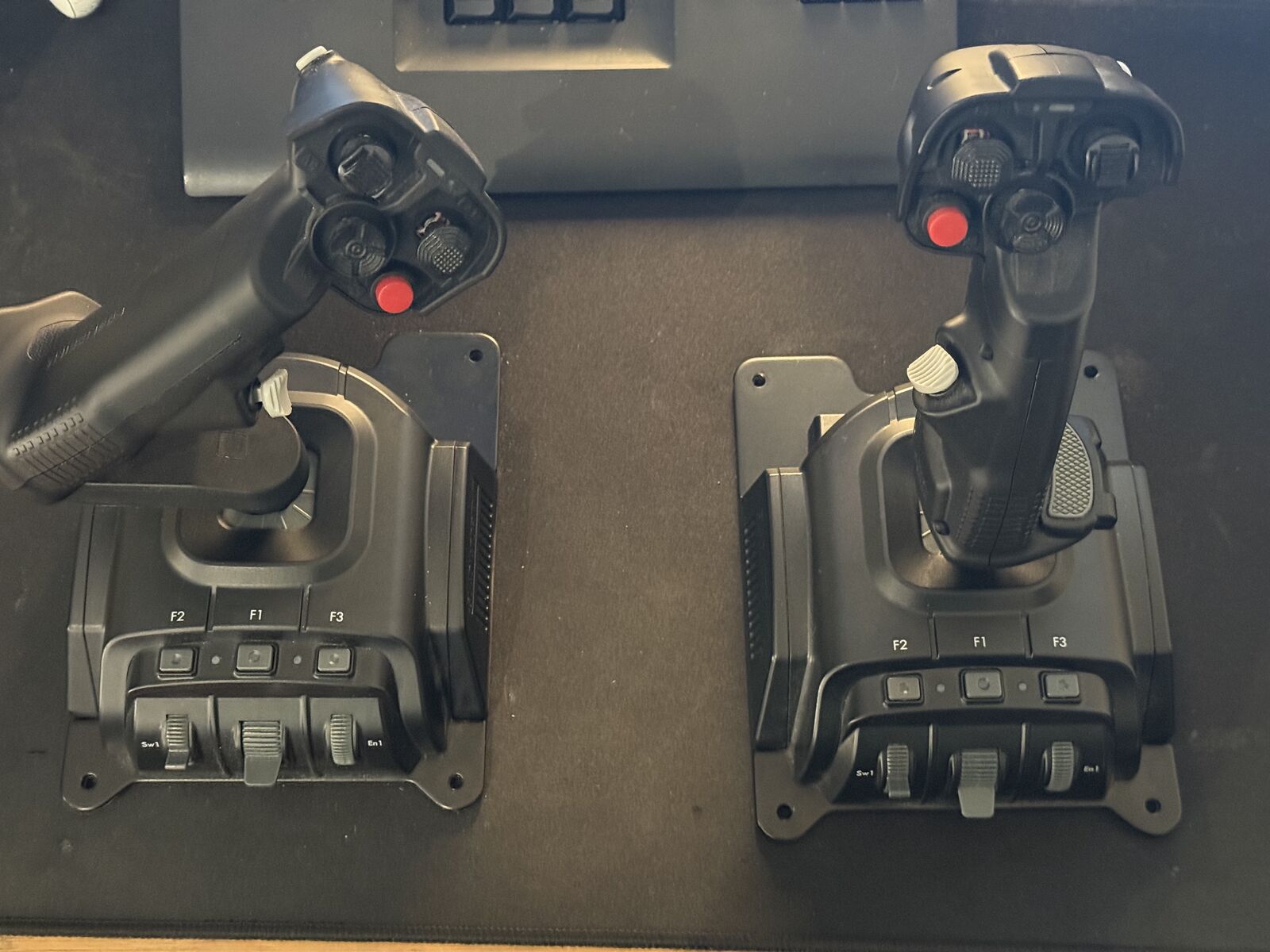 Dual Gladiator NXT EVO flight sticks