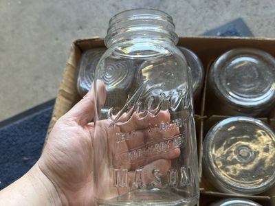 Quart mason jars