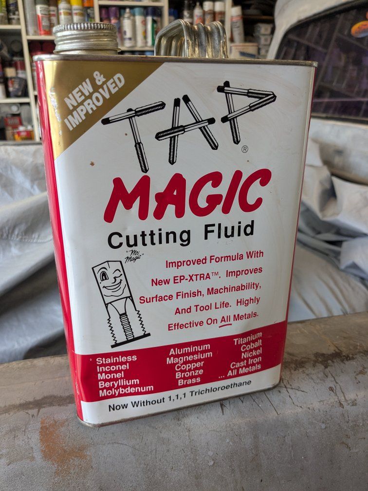 Gallon tap magic cutting fluid lathe mill pipe die