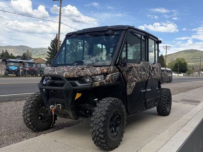 2024 Can-Am Defender Max Limited HD10 UTV Camo Enclosed Cab