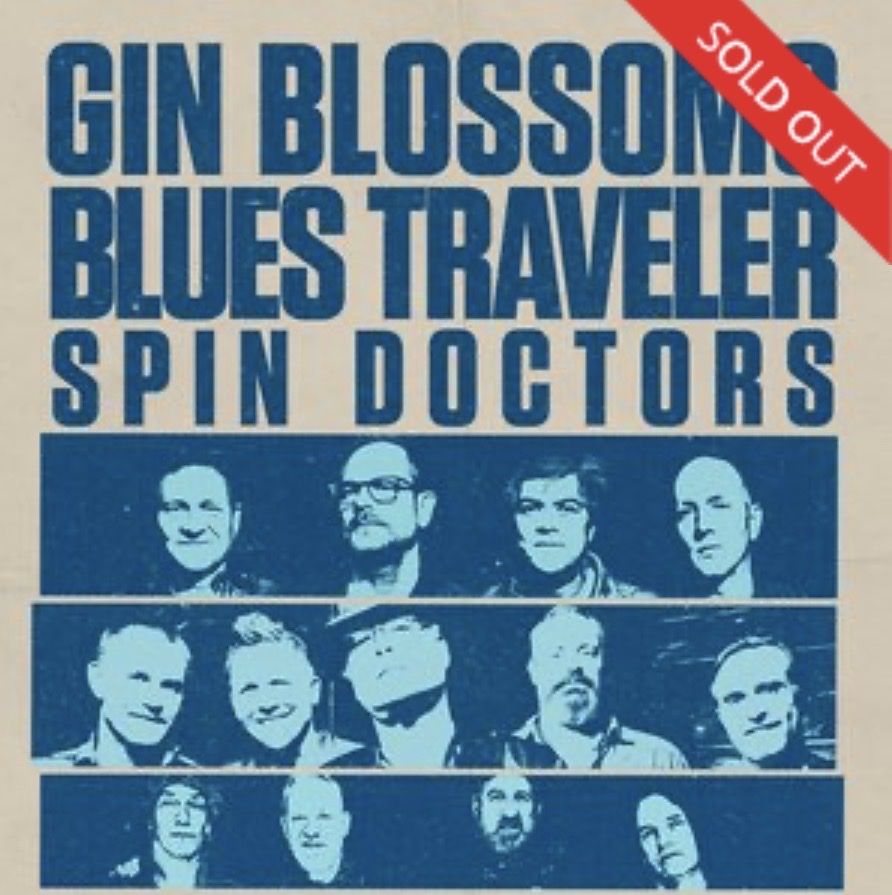Gin Blossoms, Blues Traveler, Spin Doctors Concert tickets @ Red Butte (sold out show) 7/14/26