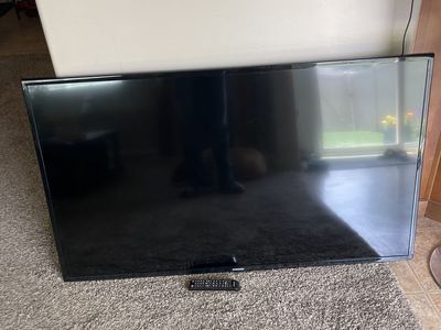 55” Samsung tv, pretty sure it needs a backlight,