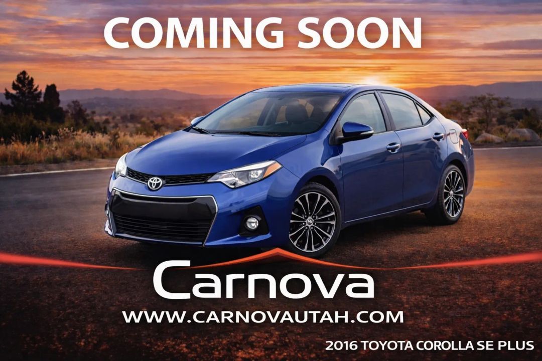 2016 Toyota Corolla S Plus
