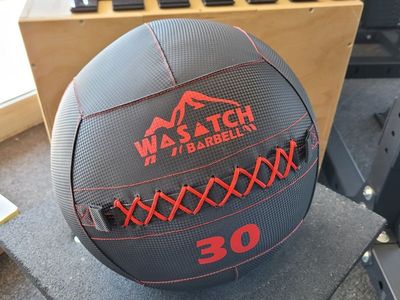 Wall Balls at Wasatch Pro Fitness - 30LB RED *MBW*