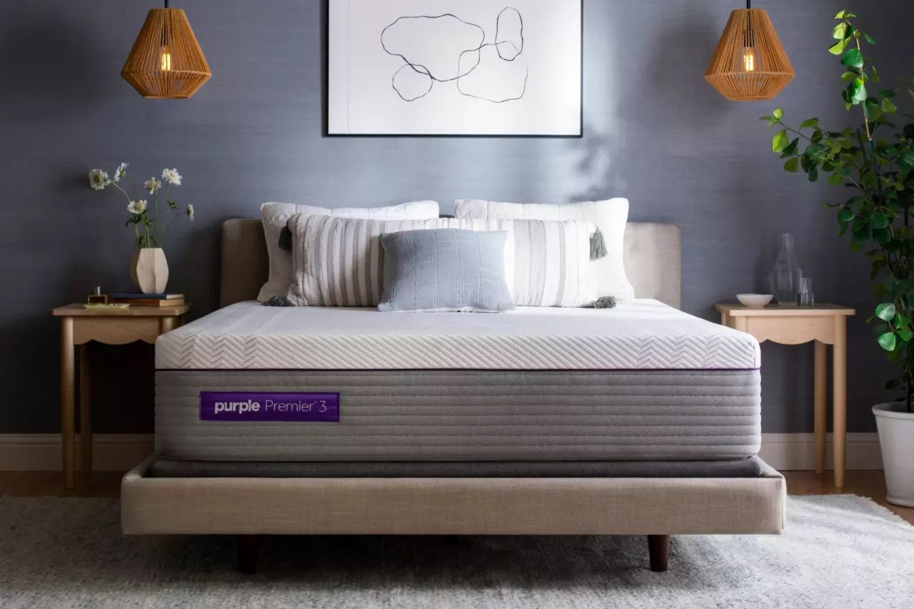 Purple Hybrid Premier 3 King Mattress - Used