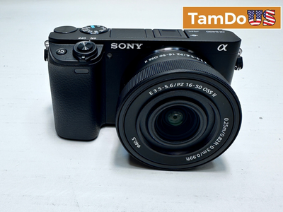 Sony Alpha a6400 Mirrorless Camera with 16-50mm f/3.5-5.6 OSS II Lens Kit