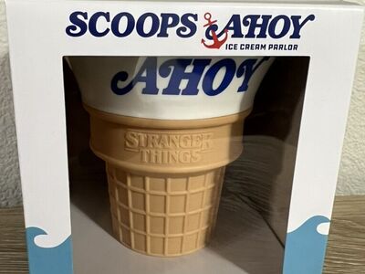 Stranger Things ice cream bowl set
