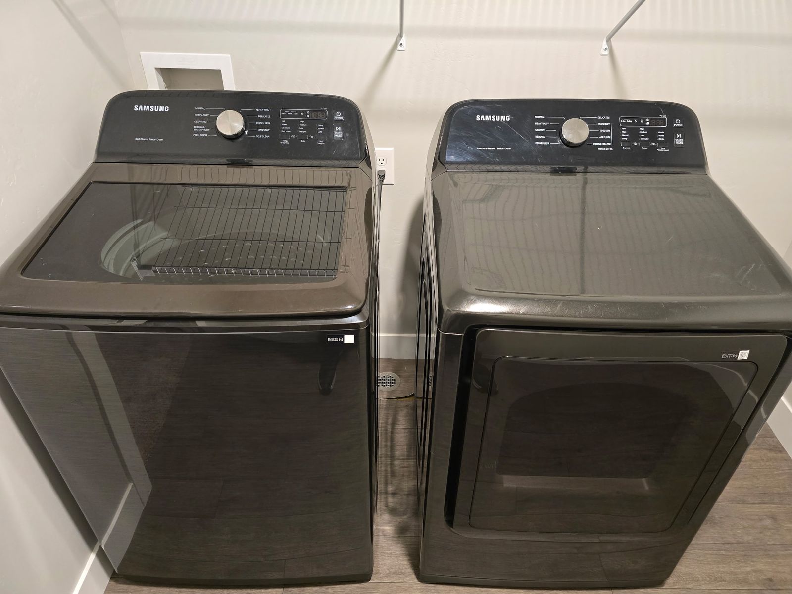 Samsung washer and dryer.