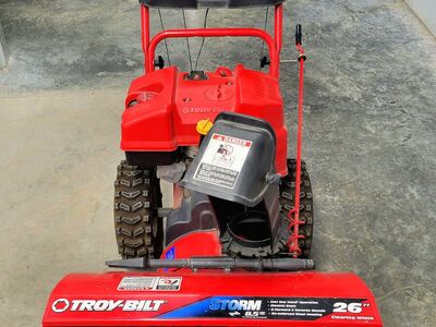 TROY-BILT STORM 8.5hp 26 Inch Snowblower