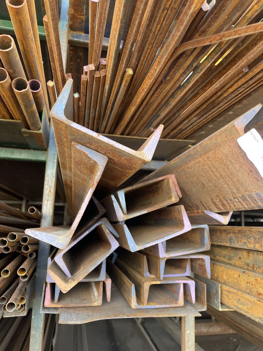 CLOSEOUT! Surplus Steel Channel – 4" x 5.4# x 17' – $54.95 each