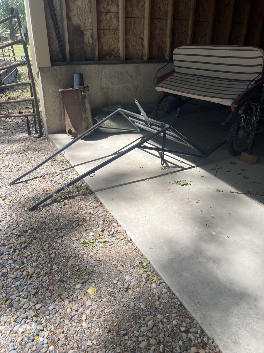 Mini or Shetland horse cart