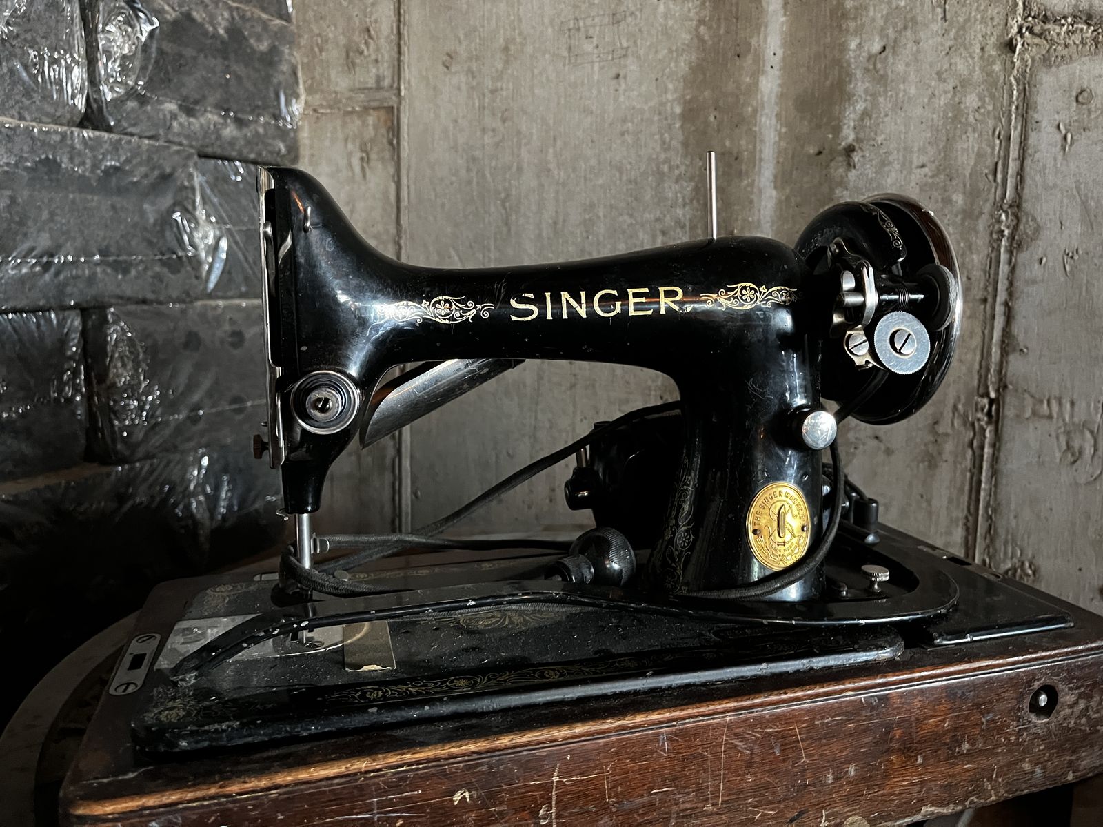 1920's electric Singer sewing machine