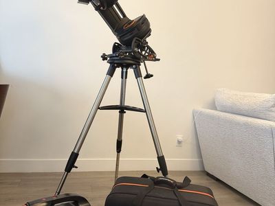 Celestron NexStar Evolution 8 Bundle + HD Pro Wedge + Hard Case + Extras