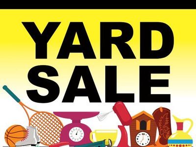 Yard Sale - Assorted Household Items & More!