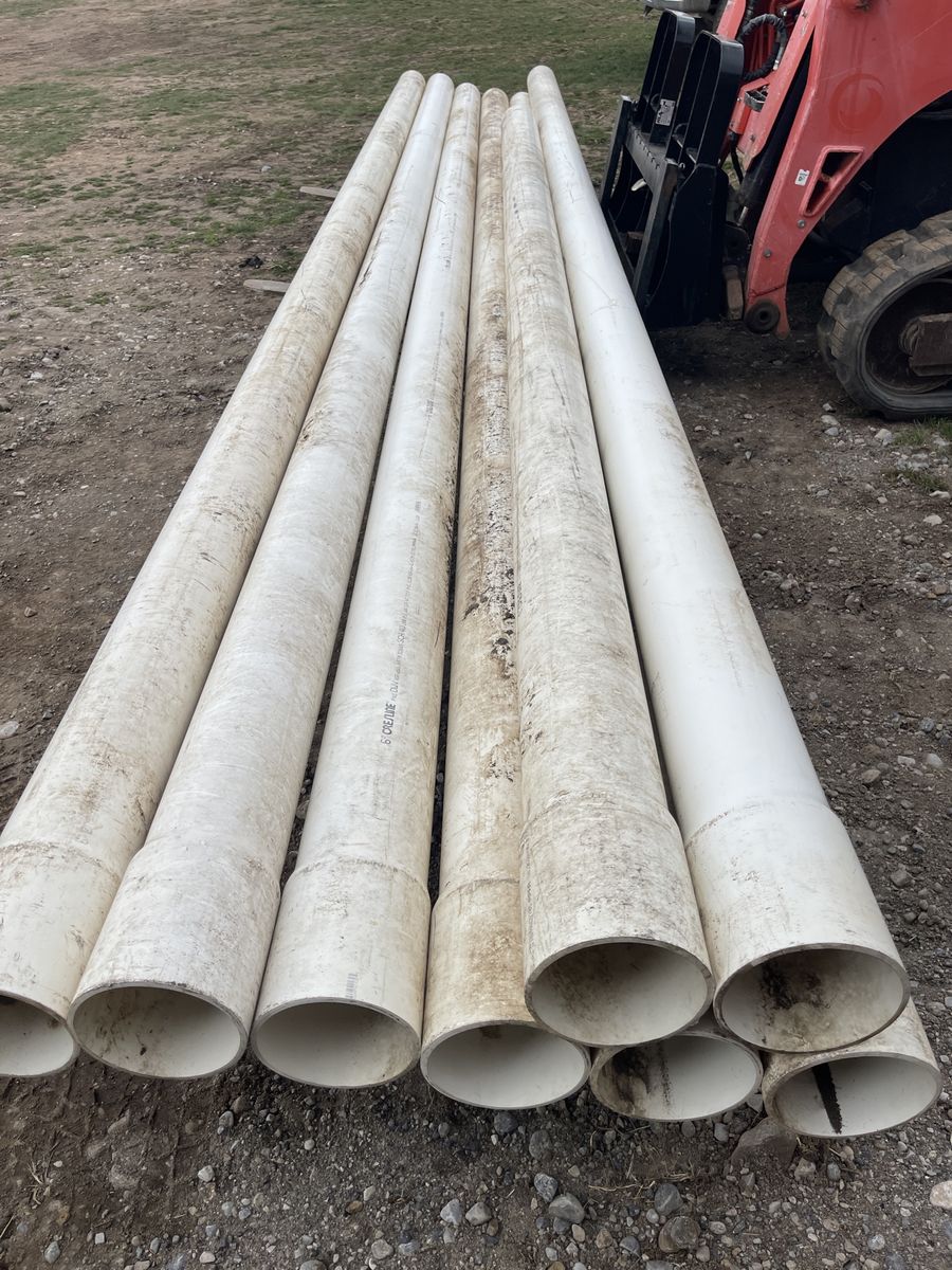 6” Diameter 20 Feet Long Cresline Water Pipe