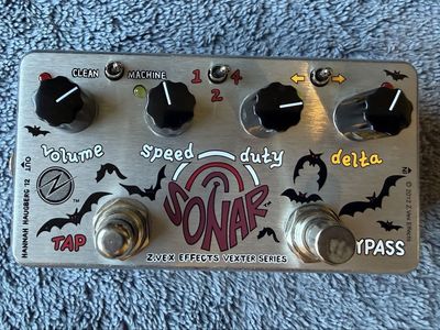 Z.Vex Effects Vexter Series Sonar Tremolo Guitar Pedal - NIB with manual