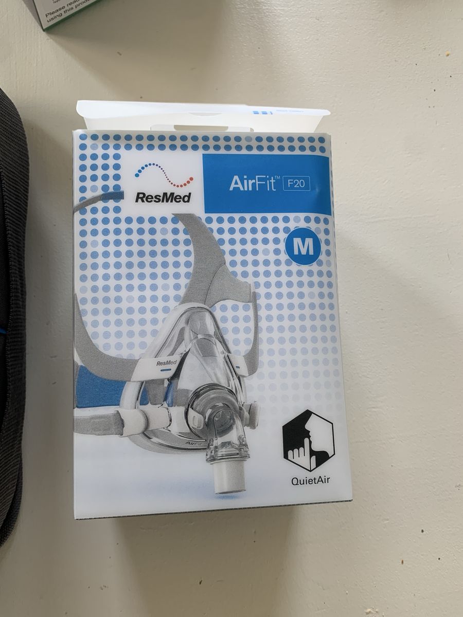 ResMed AirFit F20 Full Face CPAP Mask Frame with Headgear - Medium Size
