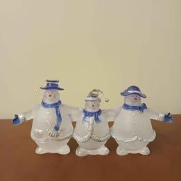 JC Penny Acrylic Snowmen