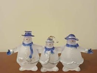 JC Penny Acrylic Snowmen