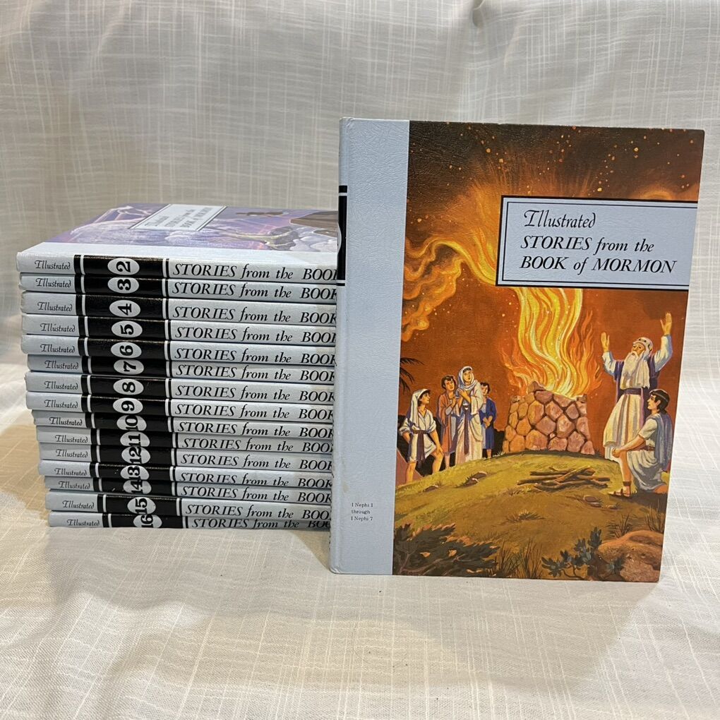 Illustrated Stories from the Book of Mormon Volumes 1-16 LDS