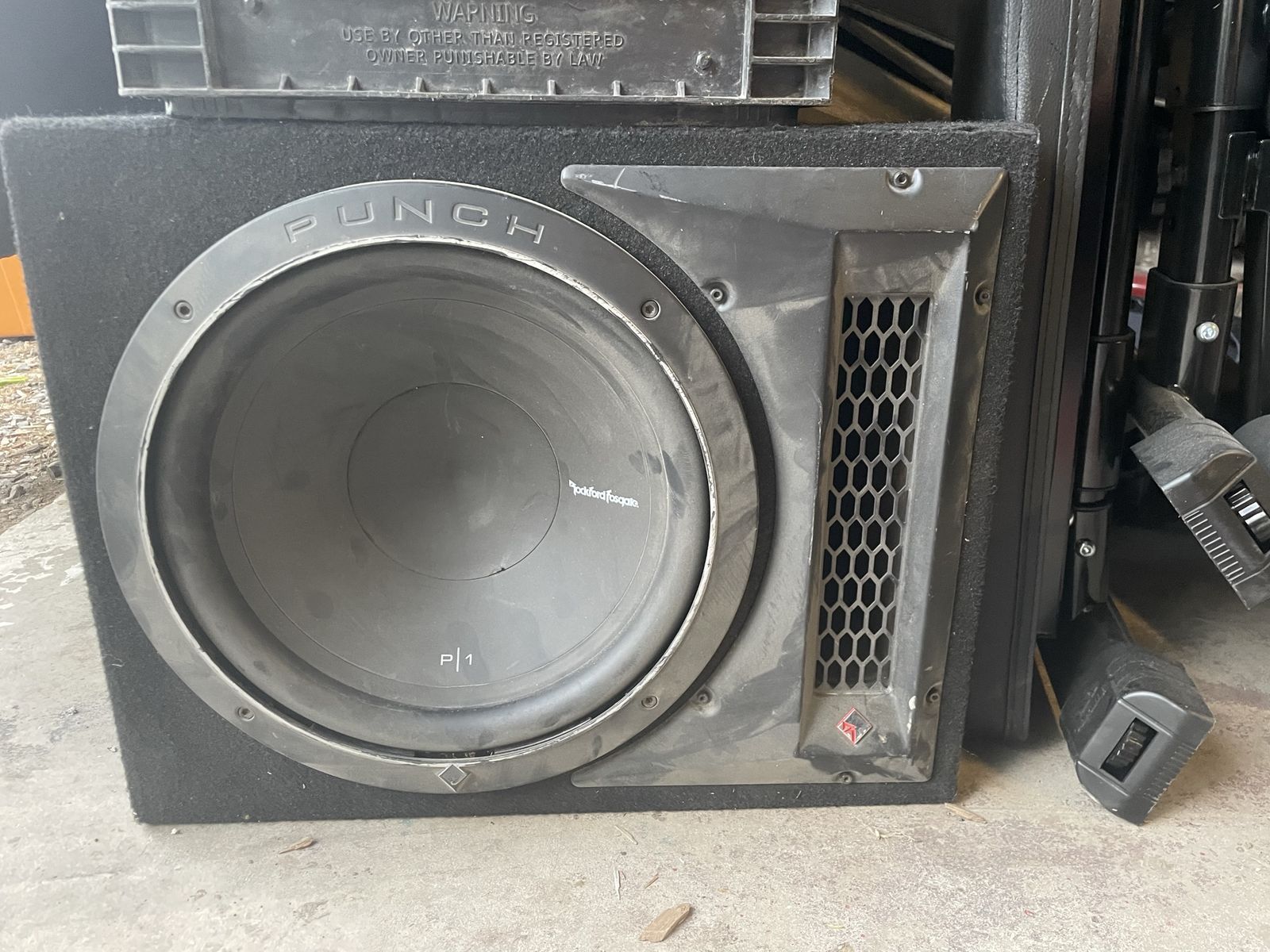 12” Speaker Box