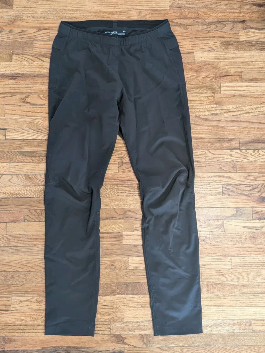 Arc'teryx Black Waterproof Trino SL Running Tight Pants - Men's S